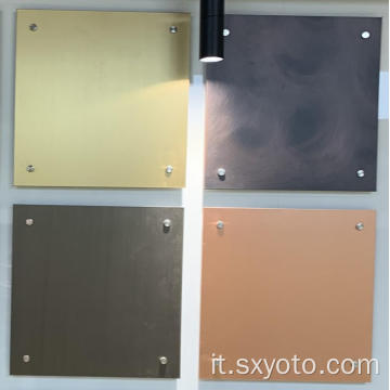 Strato di alluminio rivestito di colore dei materiali da costruzione per il soffitto